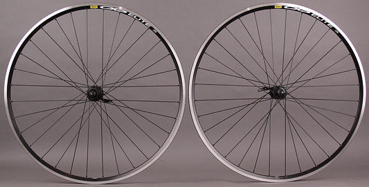 Mavic CXP Elite Shimano Hubs Black Road Bike Wheels 8-11 Speed