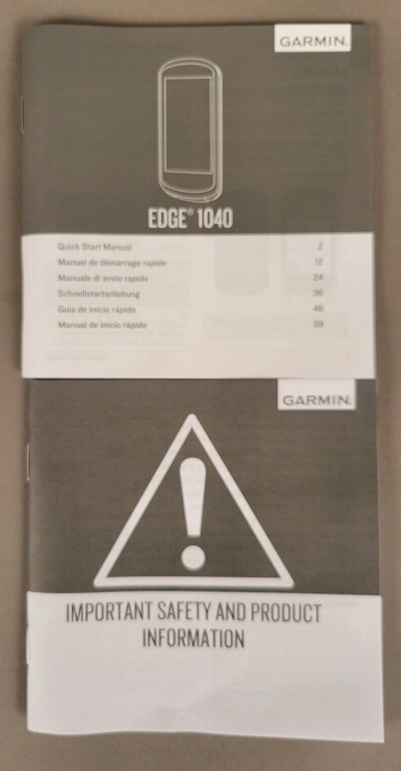 Garmin Edge 1040 Handheld Smart GPS Bike Computer