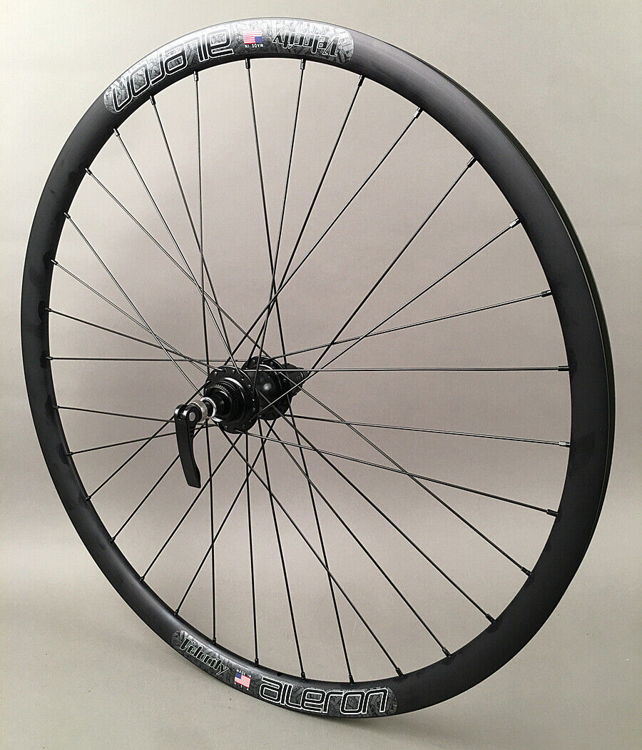 Velocity Aileron 700c GRavel Road Disc Wheelset 12x100 front
