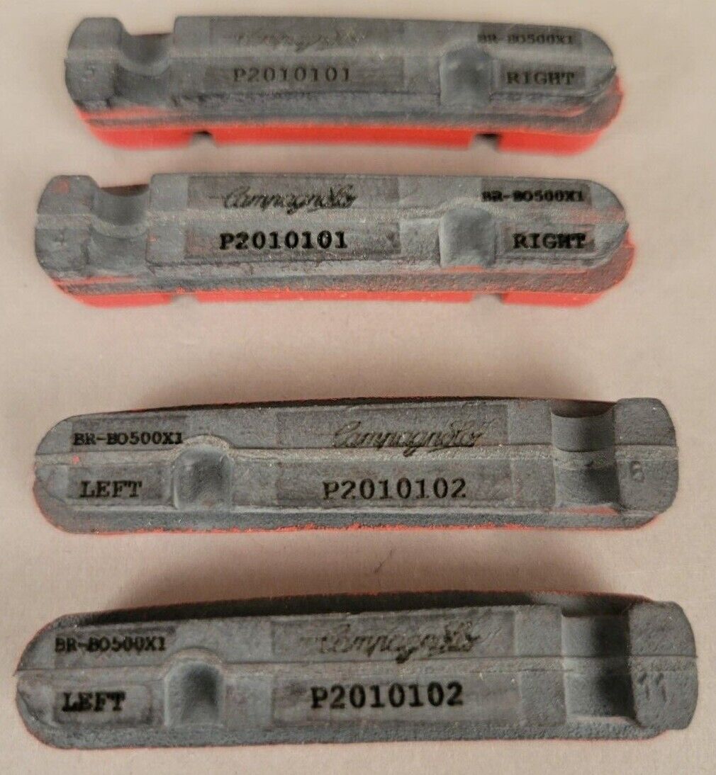 Campagnolo Carbon Rim Brake Pads, Shimano Holder, Set of 4, v2