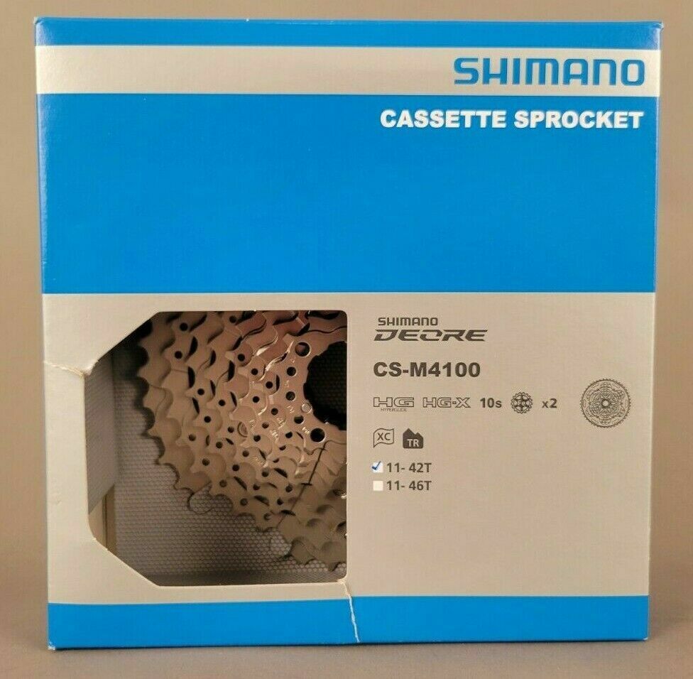 Shimano Deore CS-M4100 -10 Cassette 10 Speed, 11-42 Mountain