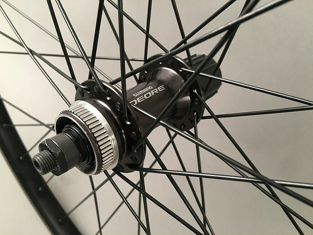 Velocity Cliffhanger 26" Rim Mountain Bike Rear Wheel Shimano Hub Center Lock Disc