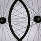 H Plus + Son Archetype Black Phil Wood Wheelset Radial Front 28h
