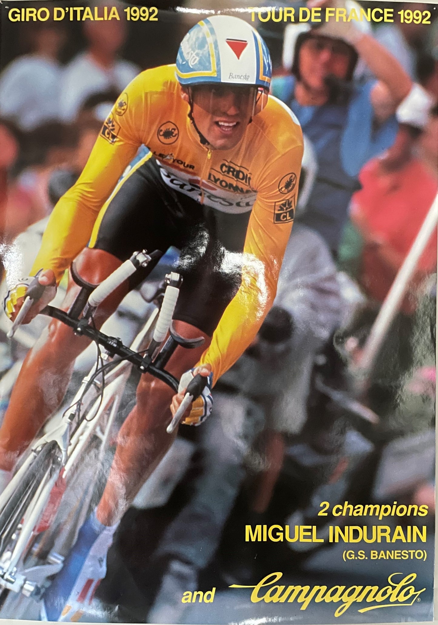 1992 Campagnolo Miguel Indurain Tour De France Giro D' Italia