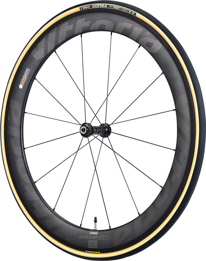 Vittoria Corsa g+ Tubular Tire Black/Tan 700x25