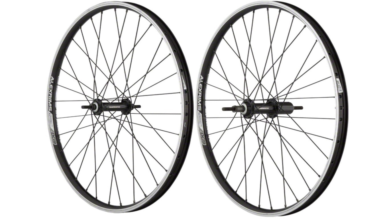 Alex DC19 26" MTB Rim Brake Bolt-On 8-10 speed 100-135mm Shim/SRAM