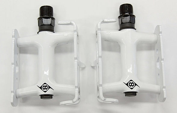 Origin 8 Wellgo Fixed Gear Track Pedals White!