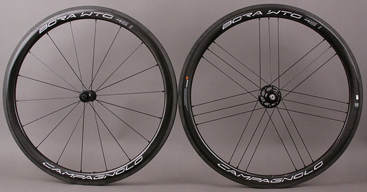 Campagnolo Bora WTO 45 Carbon Clincher Wheels USB Bright Label