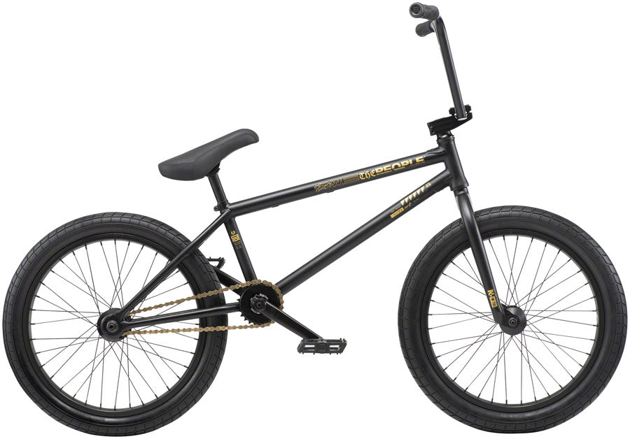 We The People Reason Steel BMX Bike 20.75" TT Matte Black