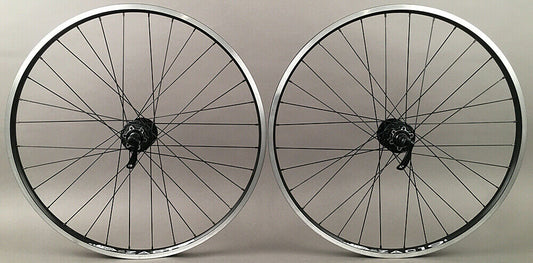 Weinmann Zac19 26" Mountain Bike Wheelset Shimano 32h Deore Hubs 6 bolt Disc